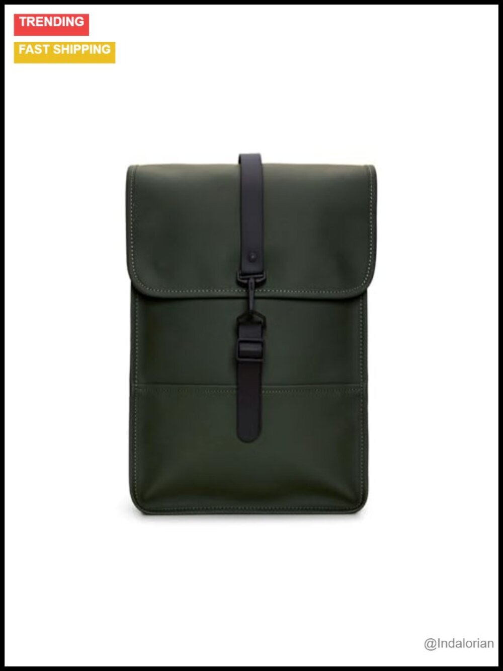 Mini Waterproof Laptop Backpack 13" PU Unisex